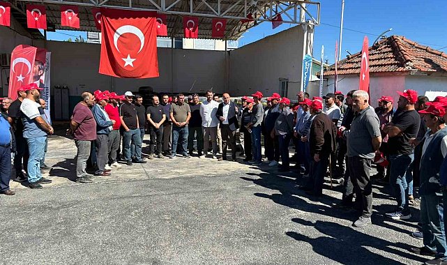 Manisa'da üreticiye can suyu