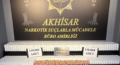 Manisa'da uyuşturucu operasyonu: 110 bin hap ele geçirildi, 2 kişi tutuklandı