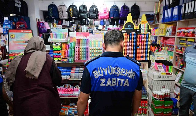 Manisa'da yeni eğitim-öğretim yılında kırtasiye denetimleri sıklaştırıldı