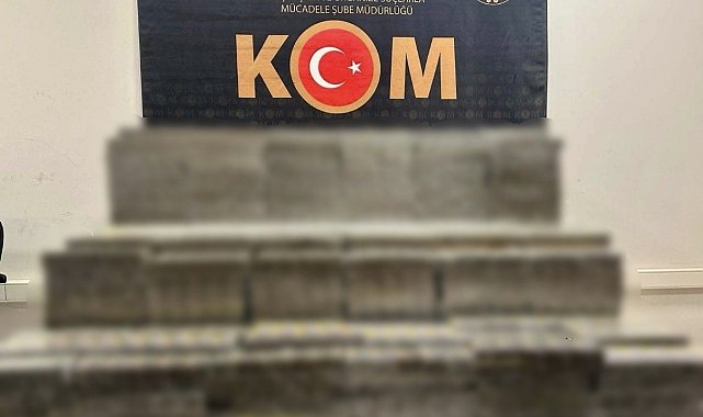 Mardin'de 14 bin paket kaçak sigara ele geçirildi