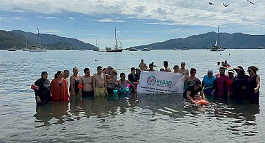 Marmaris'in en özel misafirleri 'İlk kez denizi Marmaris'te gördüler'