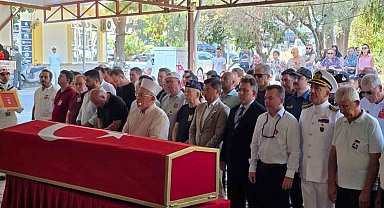 Marmaris'te Kıbrıs Gazisi Yavuzer, son yolculuğuna uğurlandı