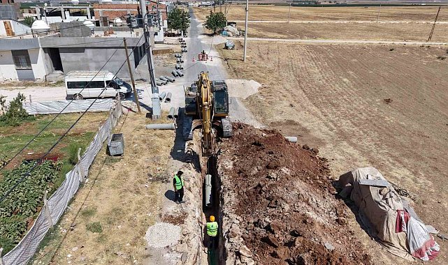 MARSU'dan Kızıltepe'ye kanalizasyon yatırımı
