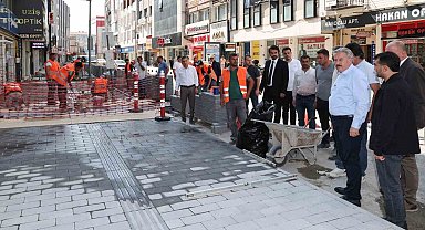 Melikgazi Belediyesi şehrin merkezine estetik katmaya devam ediyor