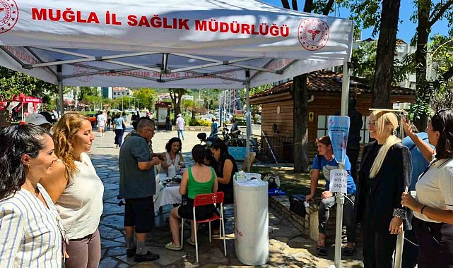 Menteşe'de Halk Sağlığı Haftası etkinliği