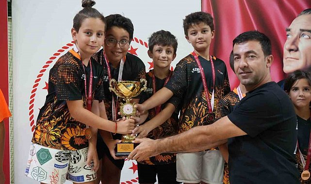 Menteşe'de masa tenisi minikler il birinciliği müsabakaları tamamlandı