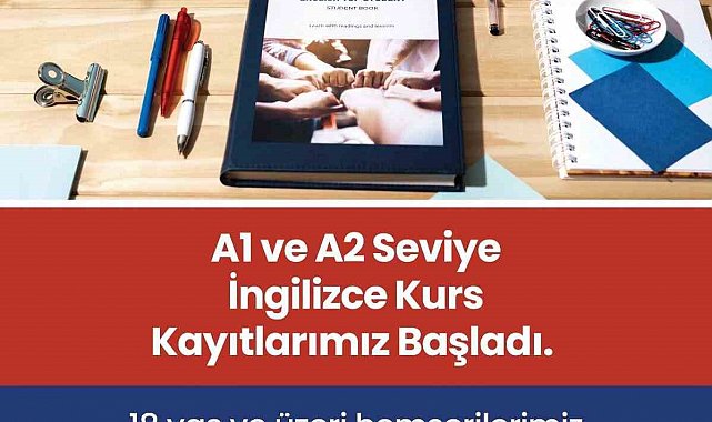 Merkezefendi'de A1 ve A2 seviye ingilizce kursu kayıtları başladı