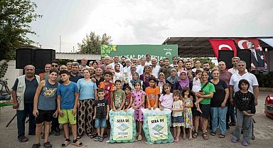 Mersin Büyükşehir Belediyesinden üreticiye nefes aldıran tarımsal destek