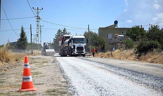 Mersin Gülnar'da 35 kilometrelik grup yolu yenilendi