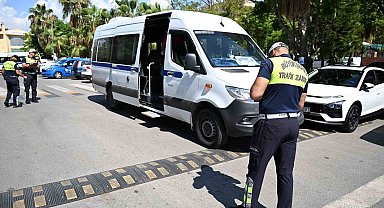 Mersin'de okul servislerine sıkı denetim