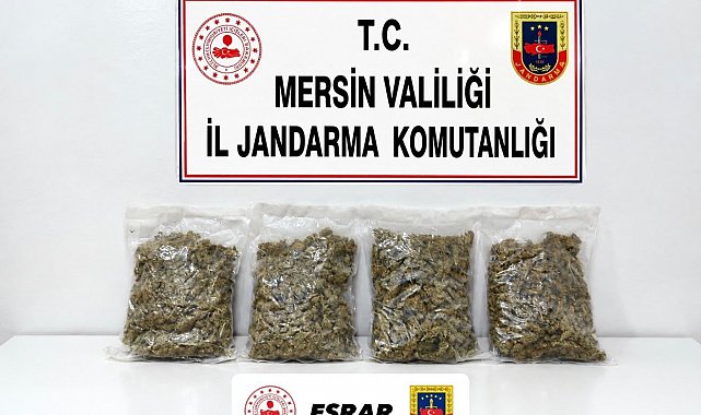 Mersin'de uyuşturucu operasyonu: 2 gözaltı