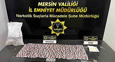 Mersin'de uyuşturucu operasyonu: 2 tutuklama