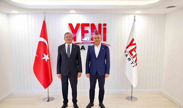 Mesut Ergin'den Ankara'da Özgür Özel'e ziyaret