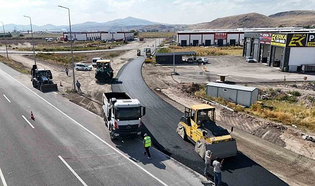 Metal Sanayi Sitesi'nde asfalt çalışması tamamlandı