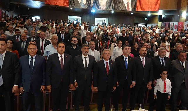 MHP Iğdır İl Başkanlığına mevcut başkan Hüseyin Ateş yeniden seçildi