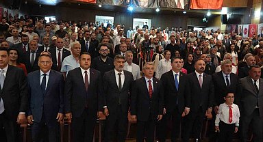 MHP Iğdır İl Başkanlığına mevcut başkan Hüseyin Ateş yeniden seçildi