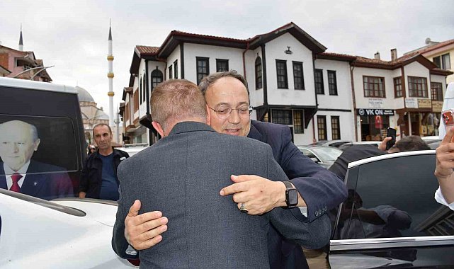 MHP'den Vezirköprü'ye hayırlı olsun ziyareti