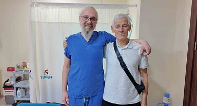 Mide kanserli hastaya, kapalı ameliyat yöntemiyle yeni sindirim sistemi yapıldı