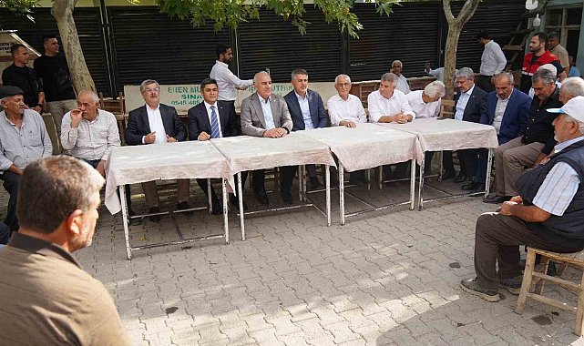 Milletvekili Şan, Tut ilçesinde vatandaşlarla buluştu
