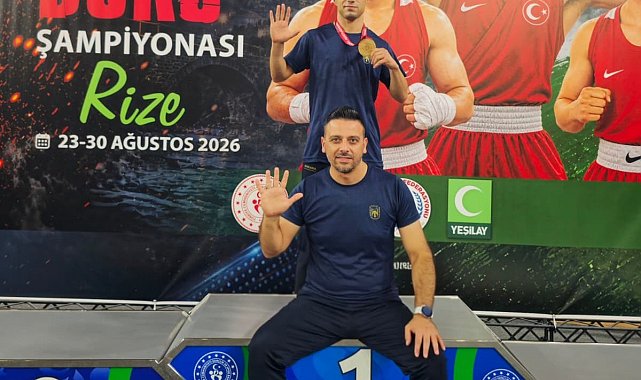 Milli sporcu Akkaş, beşinci kez Türkiye şampiyonu oldu