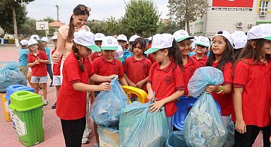 Minik öğrencilerden sıfır atık farkındalığı