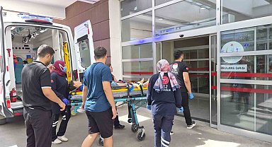 Motosiklet ile bisiklet çarpıştı: 1 yaralı