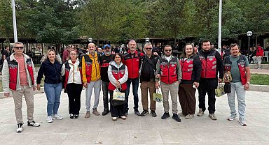 Motosiklet tutukunları Etili'de buluştu
