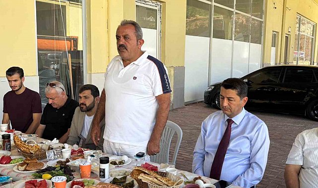 MTSO Başkan Adayı Boyraz, galerici esnafıyla bir araya geldi