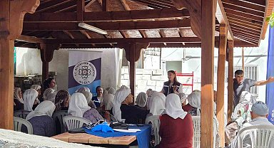 Muğla Büyükşehir sağlık ekibi sahada