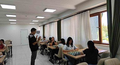 Muğla'da çocuklar satrançta il birinciliği için yarıştı