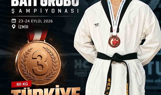Muğlalı sporcu Karabacak Türkiye üçüncüsü oldu