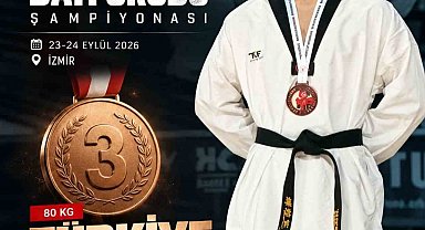 Muğlalı sporcu Karabacak Türkiye üçüncüsü oldu