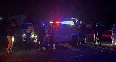 Muratlı Çevreyolunda trafik kazası: Araçlardan biri yan yattı
