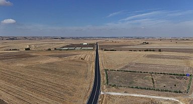 Muratlı'da 10 kilometrelik yol yenilendi