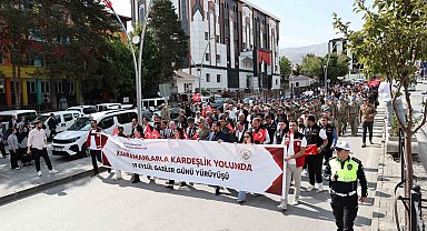 Muş'ta Gaziler Günü dolayısıyla yürüyüş düzenlendi