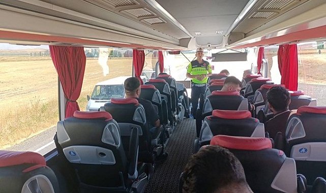 Muş'ta şehirlerarası otobüslere sıkı denetim
