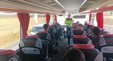 Muş'ta şehirlerarası otobüslere sıkı denetim