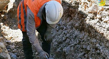 MUSKİ, Yerkesik mahallesinde 6,5 kilometre su isale hattını yeniliyor
