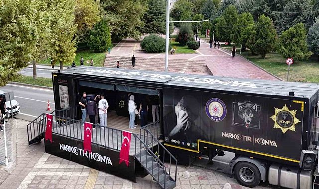 Narko Tır, İnönü Üniversitesi'nde öğrencilerle buluştu