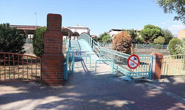 Nazilli Belediyesi'nden Yeşil Mahalle'de köprü güvenliğine yeni düzenleme