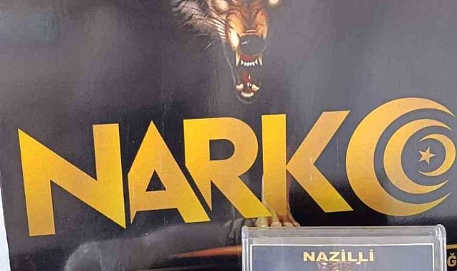 Nazilli'de 756 gram uyuşturucu madde ele geçirildi