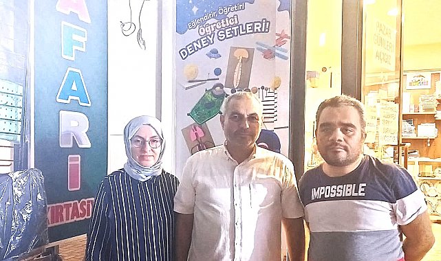 Nazilli'de eğitimde "Askıda kırtasiye" projesi