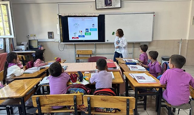 Nazilli'de ilkokul öğrencilerine ağız ve diş sağlığı eğitimi
