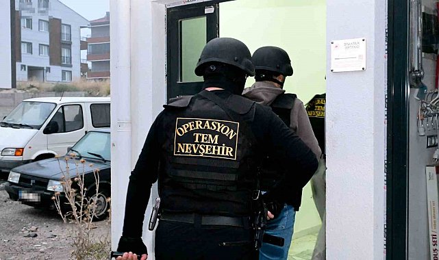 Nevşehir'de dijital uyuşturucu ağı çökertildi: 34 şüpheli yakalandı