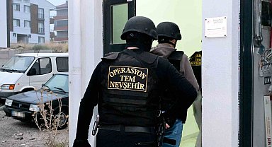 Nevşehir'de dijital uyuşturucu ağı çökertildi: 34 şüpheli yakalandı
