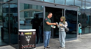 Niğde'de 778 kişiye narkotik bilgilendirmesi