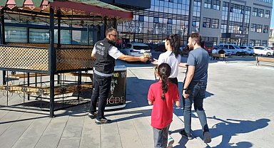 Niğde'de narkotikle mücadelede 758 kişiye bilgilendirme