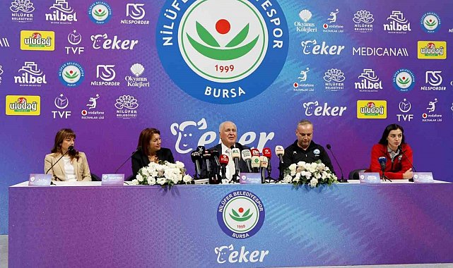 Nilüfer Belediyespor Eker Kadın Voleybol Takımı 2026-2027 sezonu kadrosu tanıtıldı