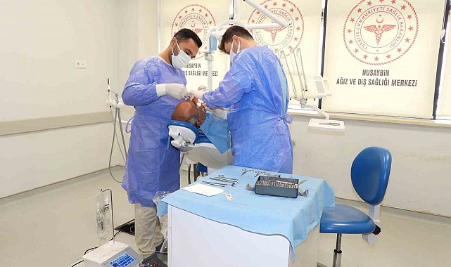 Nusaybin Ağız ve Diş Sağlığı Merkezinde implant tedavisi başladı