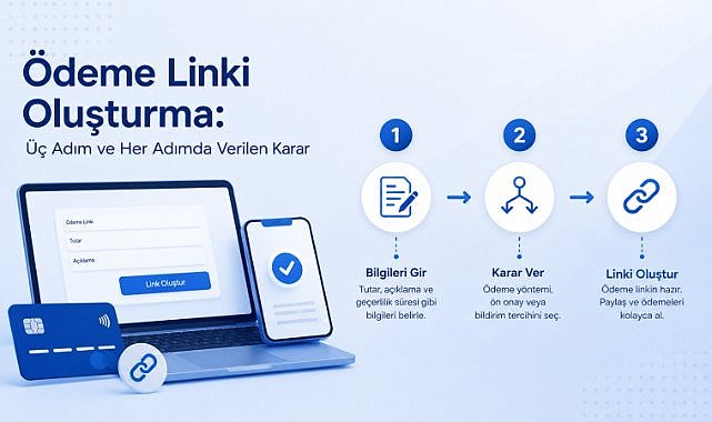 Ödeme Linki Oluşturma: Üç Adım ve Her Adımda Verilen Karar
